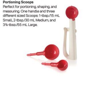 NEW Tupperware Portioning Scoop